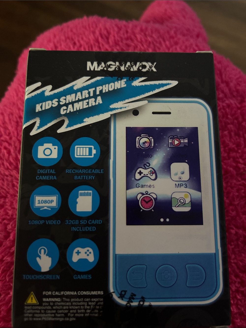 Magnavox Kids Smartphone Camera - Blue
